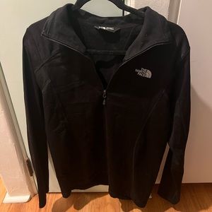 North face quarter zip pull over